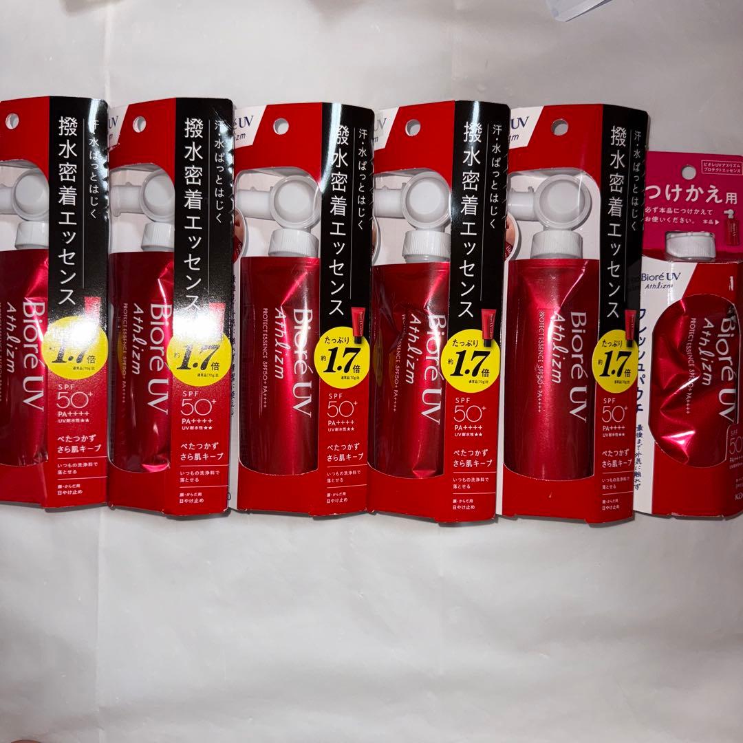 ビオレ アスリズム 日焼け止め 6個セット まとめ売り フレッシュパウチ