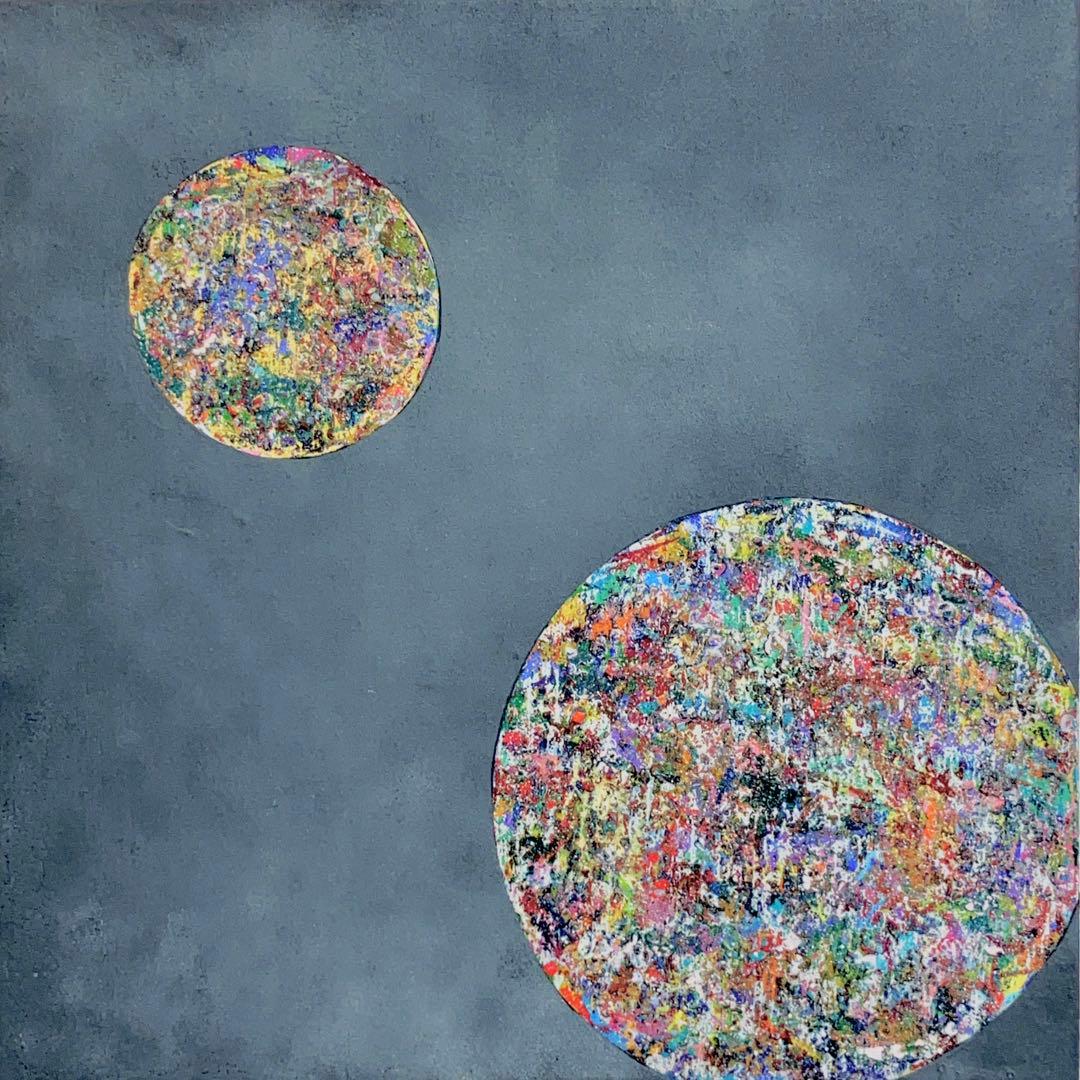 原画 抽象画 絵画 アクリル画 現代アート 細密画 手描き 一点物 - メルカリ