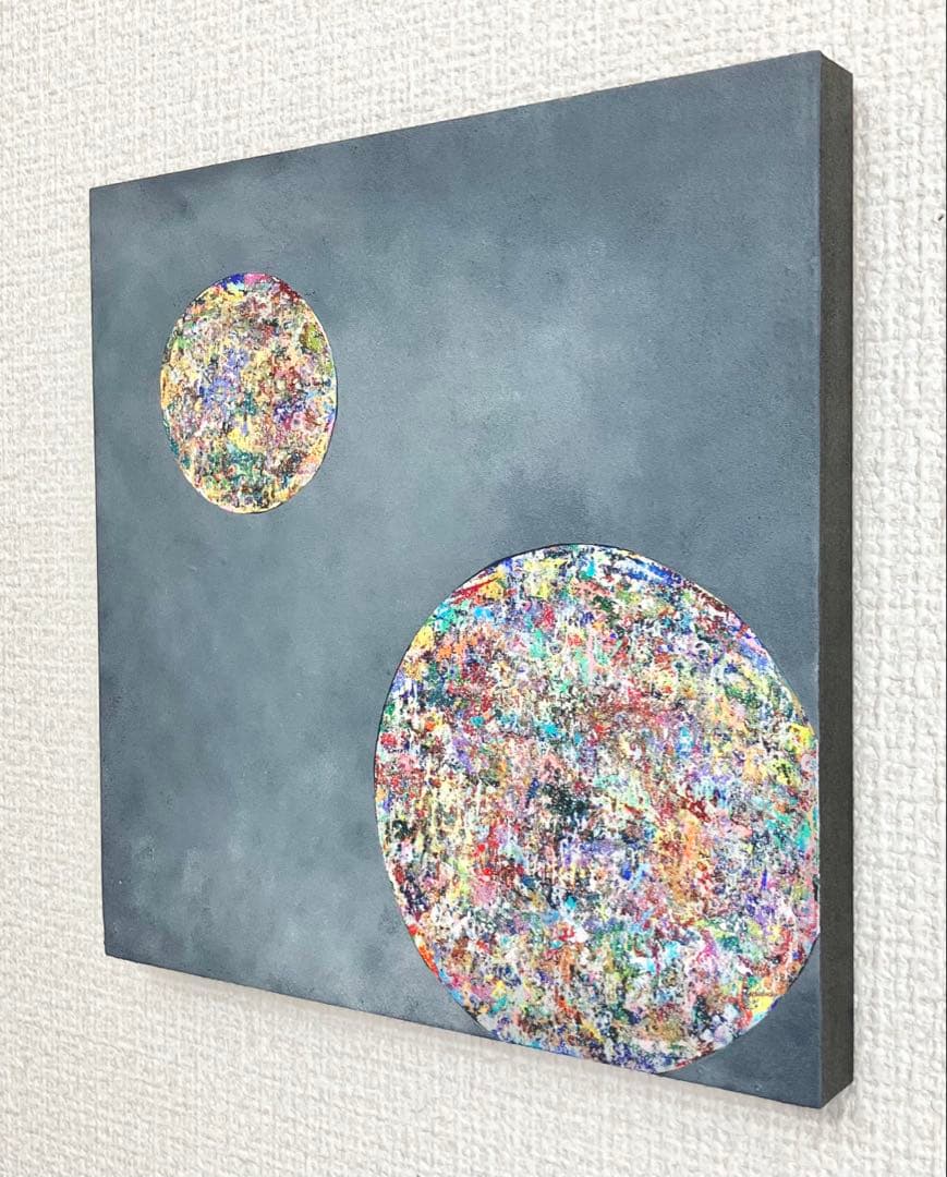 原画 抽象画 絵画 アクリル画 現代アート 細密画 手描き 一点物 - メルカリ