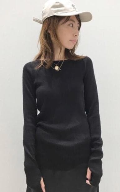 極美品】L'Appartement リブニット ボートネック ☆指抜き☆ - メルカリ