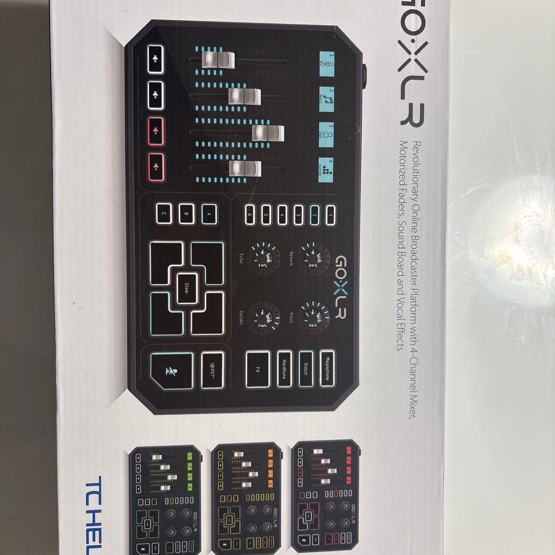 TC HELICON GoXLR 配信ミキサー／オーディオインターフェース