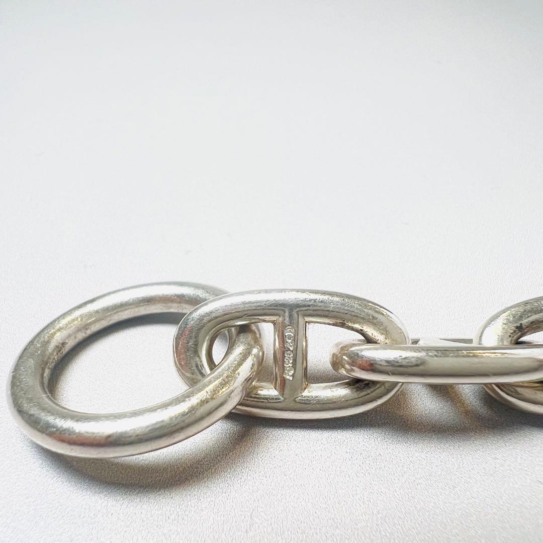 エルメス HERMES シェーヌダンクル GM12コマ ブレスレットマルジェラ期