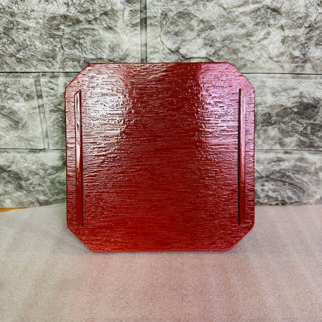 茶道具 菓子器】縁高重 漆塗り 花鳥 中村湖彩作 5客 - メルカリ