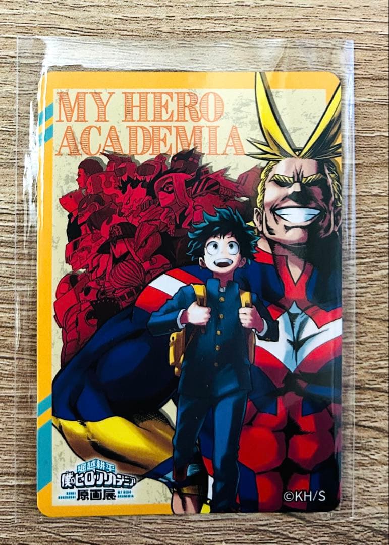 ヒロアカ展 僕のヒーローアカデミア マグネットステッカー 緑谷 オール