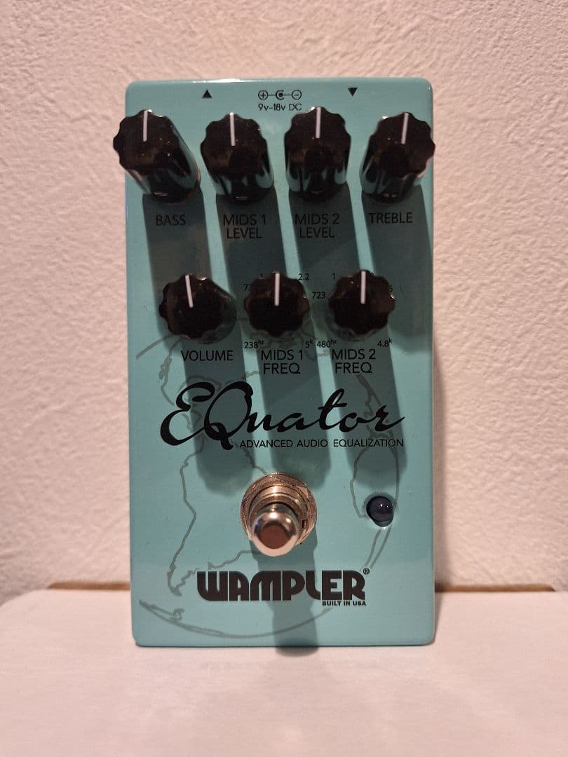 ギター WAMPLER/ EQnator Wampler EQuator Advanced Guitar Equalization Pedal | Sweetwater