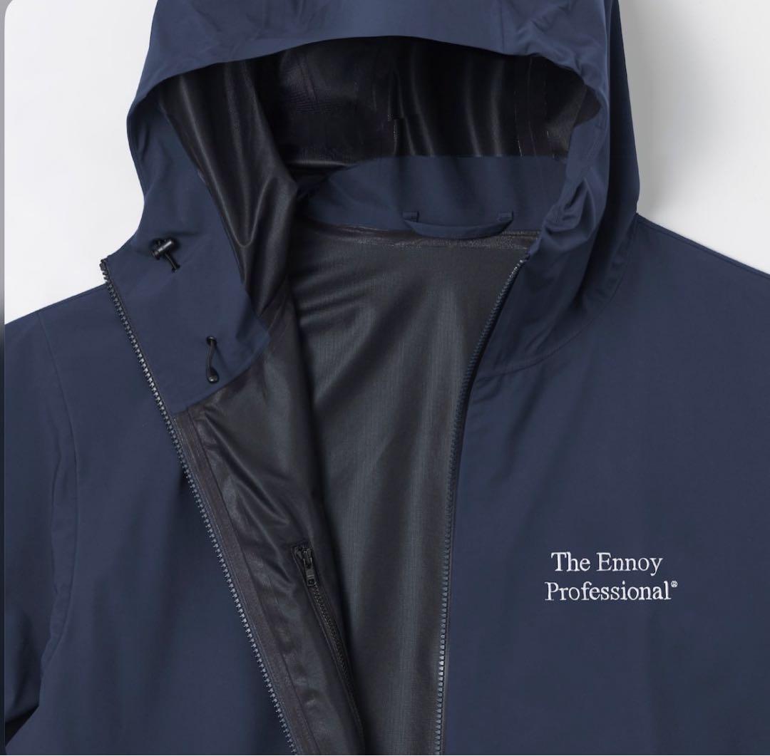 XLサイズ 3LAYER SHELL HOODIE ネイビー - メルカリ