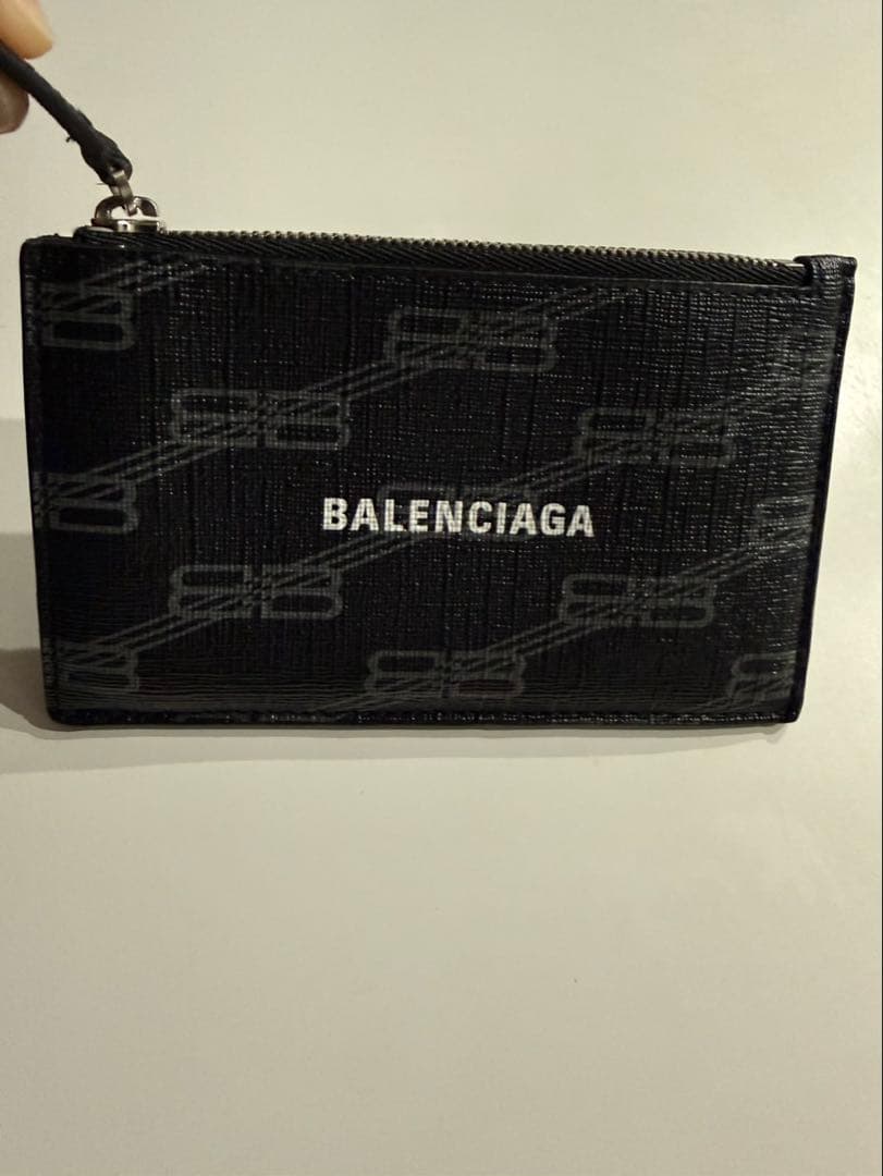 BALENCIAGA ブラックケース BALENCIAGA（バレンシアガ） カードケース フラグメントケース