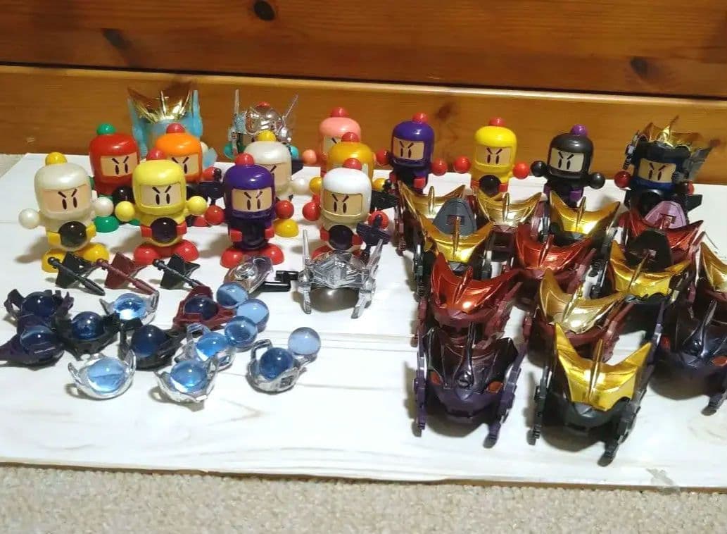 ビーダマン ボンバーマン大量セット 当時物 鎧 ドラゴン昭和レトロ