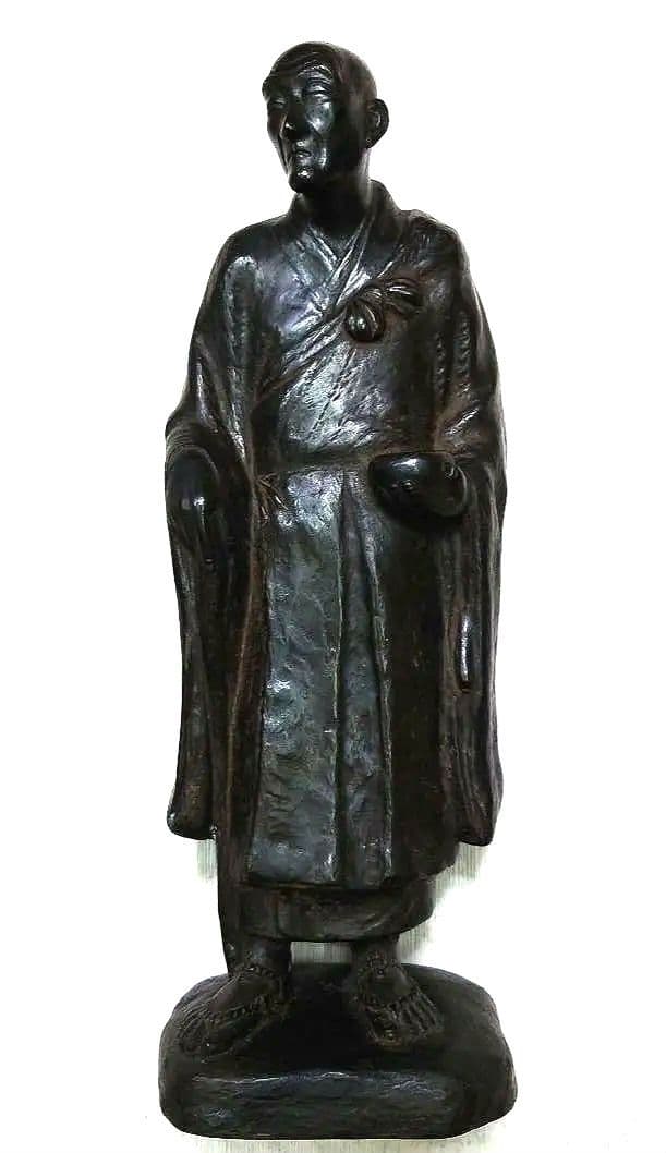 新春特価◆良寛和尚 托鉢 ブロンズ◆良寛生誕地越後出雲崎町出身彫刻家 茂木弘次作 2026年最新】良寛像の人気アイテム - メルカリ