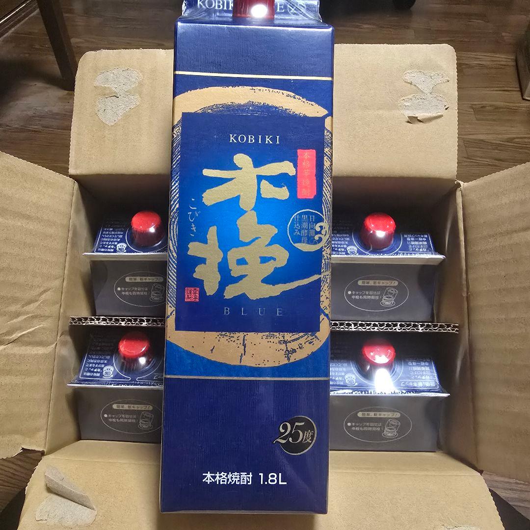 木挽 本格焼酎 BLUE 1.8L×6本