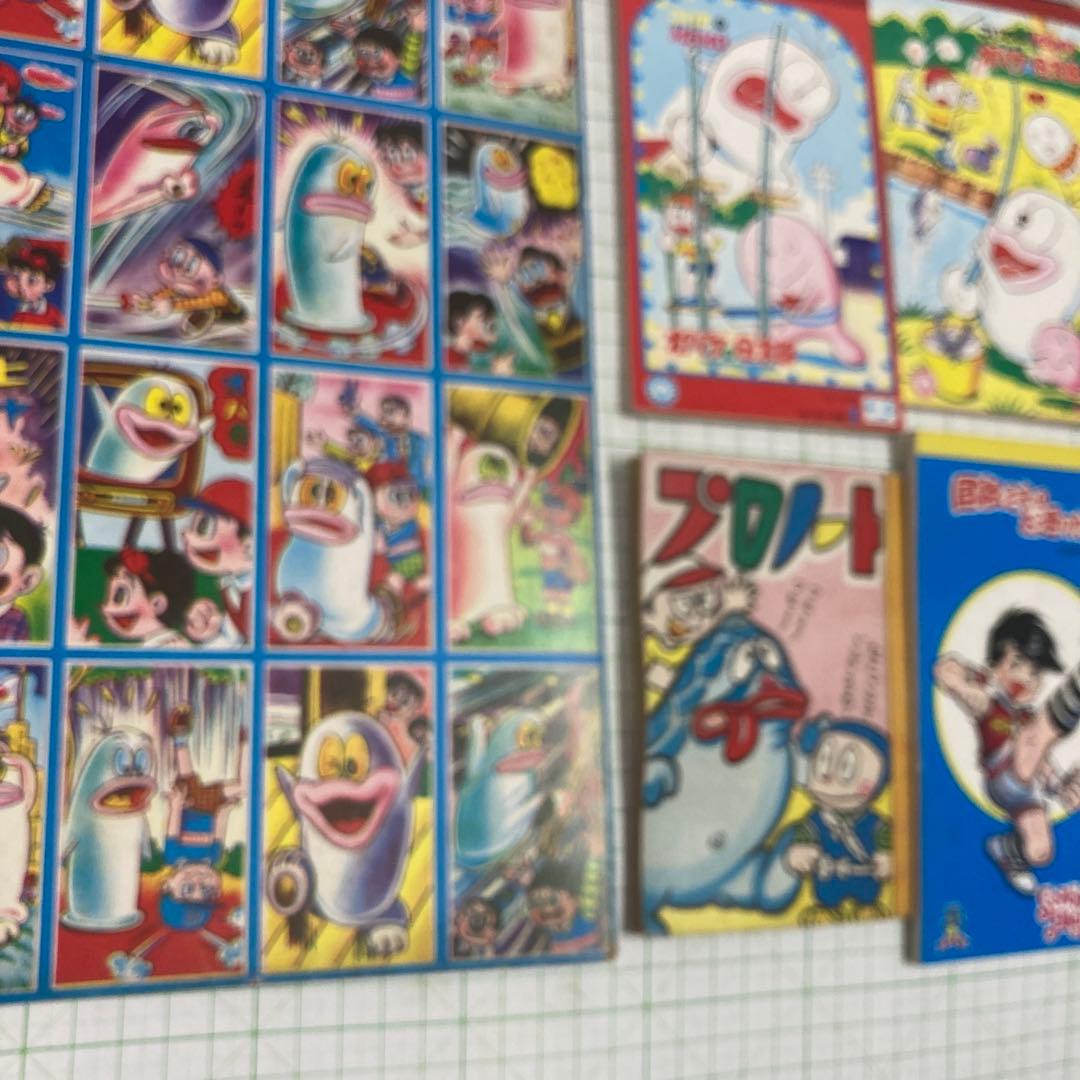 1970年代藤子不二雄のオバケのQ太郎のメモ帳2冊と面子ハットリくん