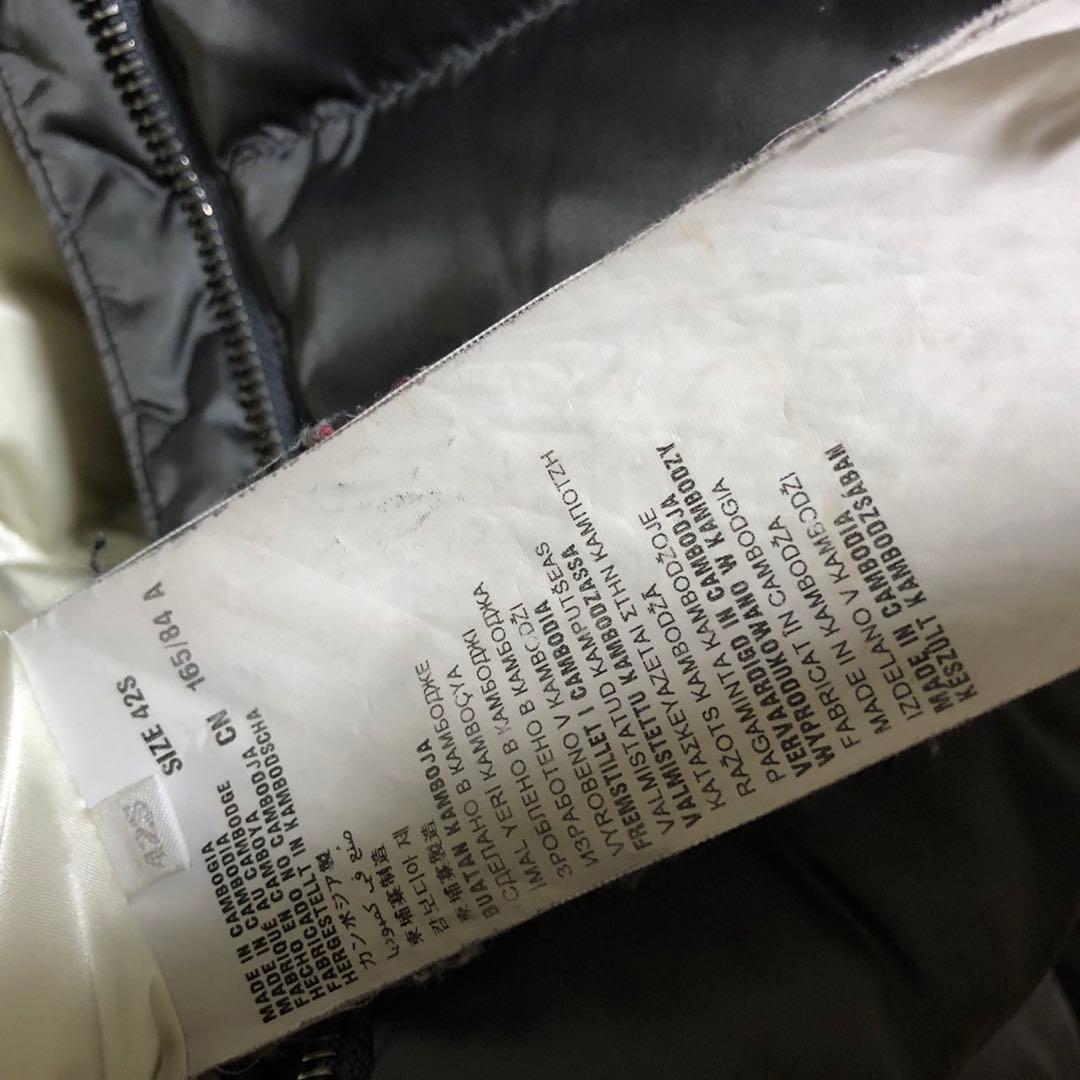 ゆ*♡様 正規品 プラダ ダウンジャケット ファー付き 三角ロゴなし