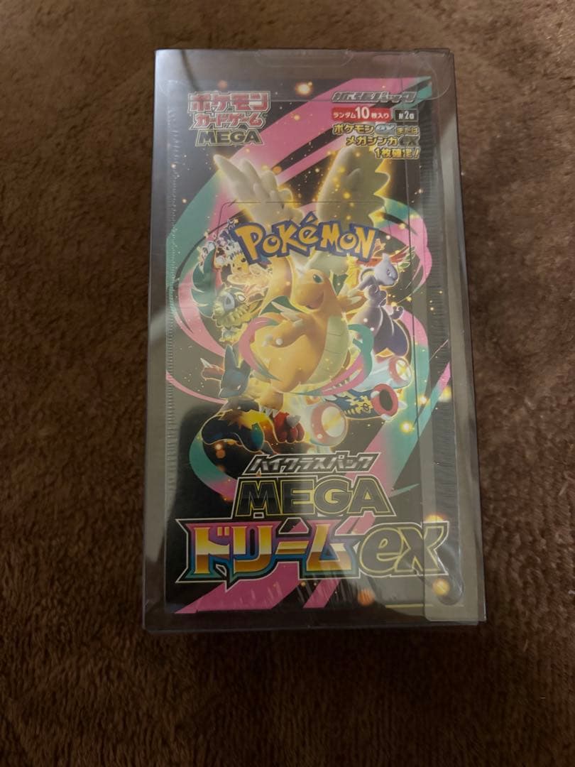 ポケモン MEGA ドリームEX シュリンク付き
