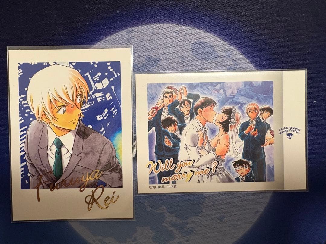 名探偵コナン 降谷零 警察学校組　北栄町 青山剛昌ふるさと館 チェキ風カード