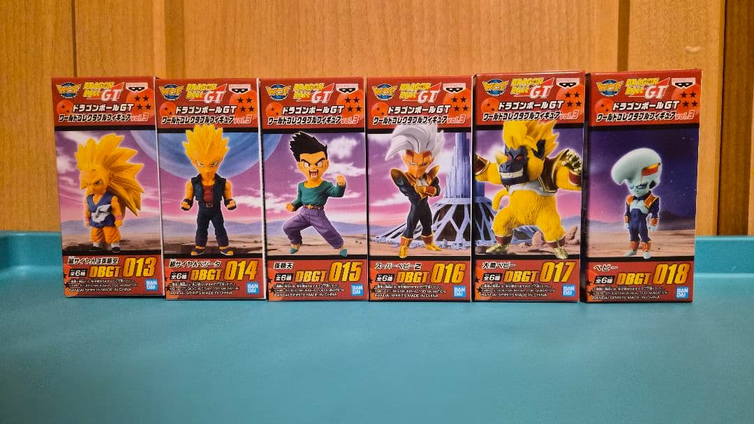 ドラゴンボールGT ワールドコレクタブルフィギュア　vol.3 全6種　海外