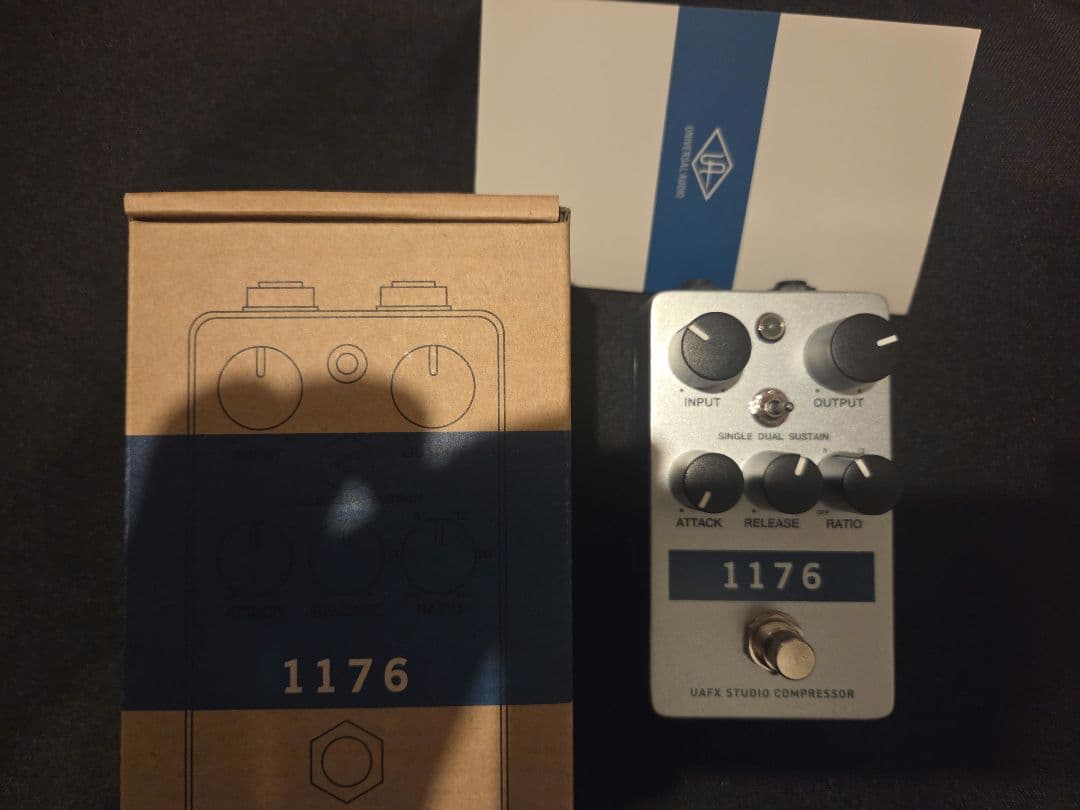 ギター UniversalAudio UAFX 1176 compressor