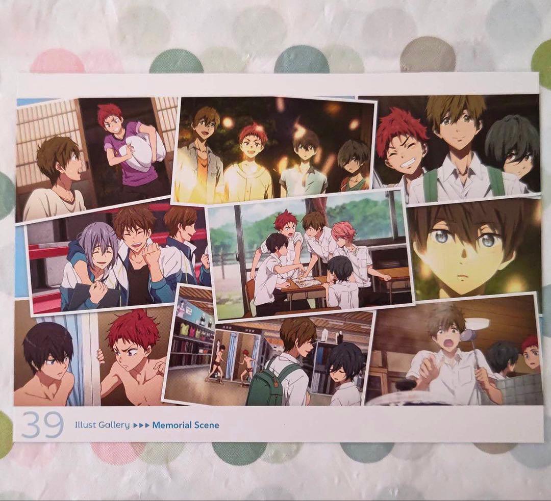 Free! ハイスピード! イラストギャラリーカード 39 遙 真琴 郁弥 旭