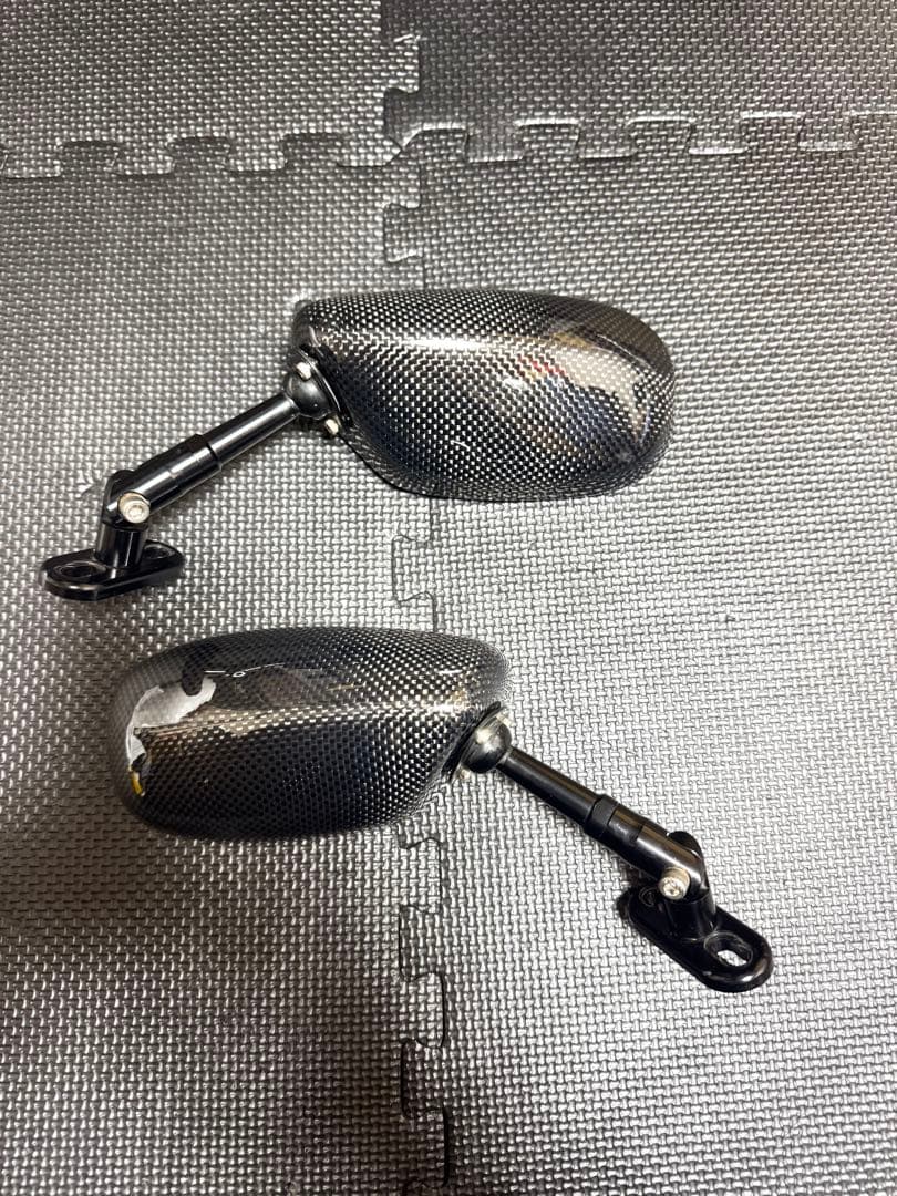 マジカルレーシング製　RRミラー　平織カーボン