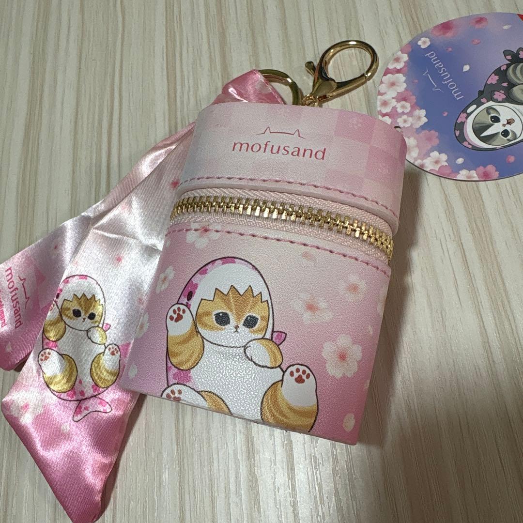 mofusand スカーフチャーム付きポーチ～桜満開～ - メルカリ