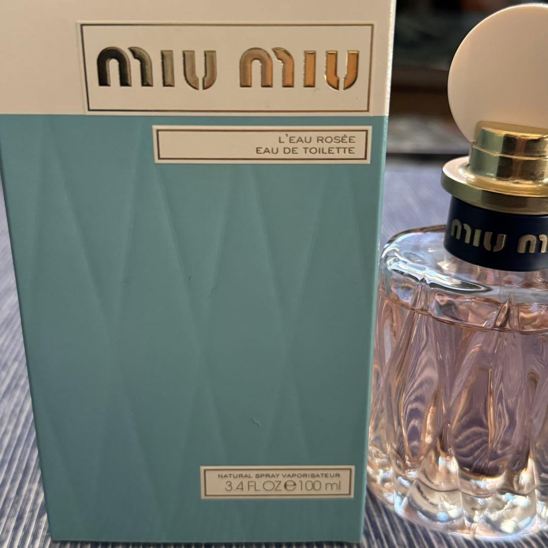 MIUMIU L'Eau Rosée Eau de Toilette 100ml - メルカリ