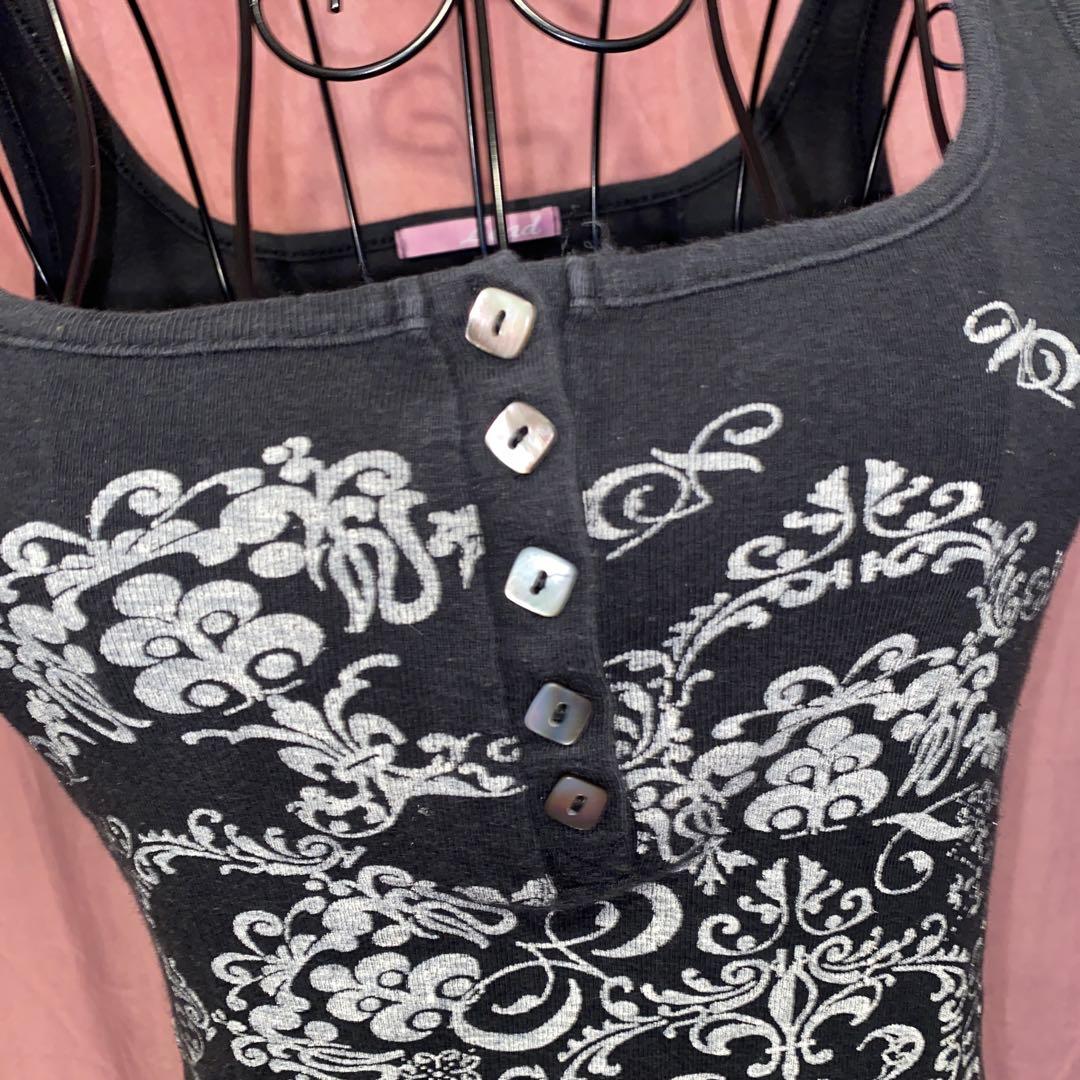 フェアリーグランジ ボタン キャミソール ギャルy2k - メルカリ