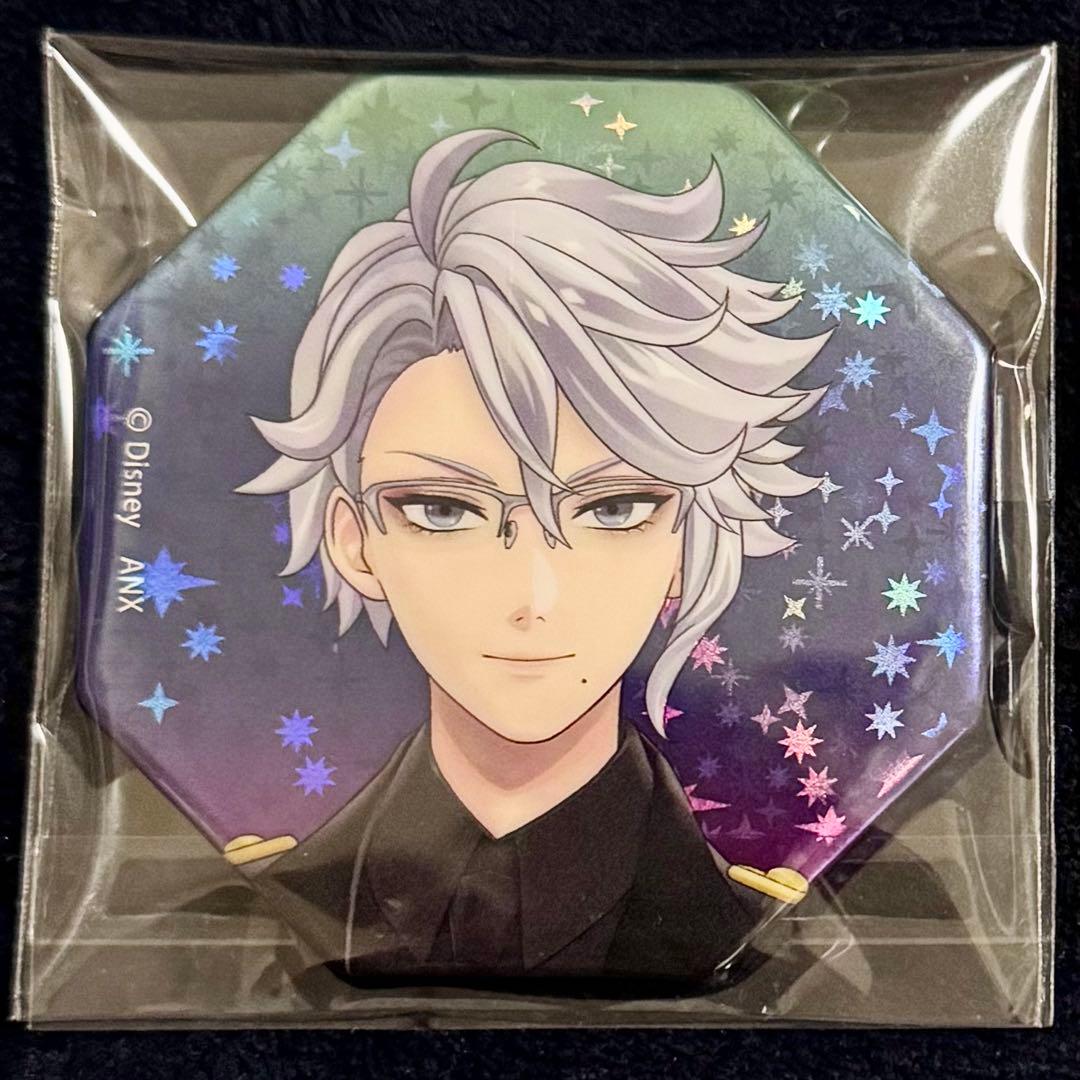 ツイステ アズール ブレイジングジュエル ライブ ホログラム缶バッジ