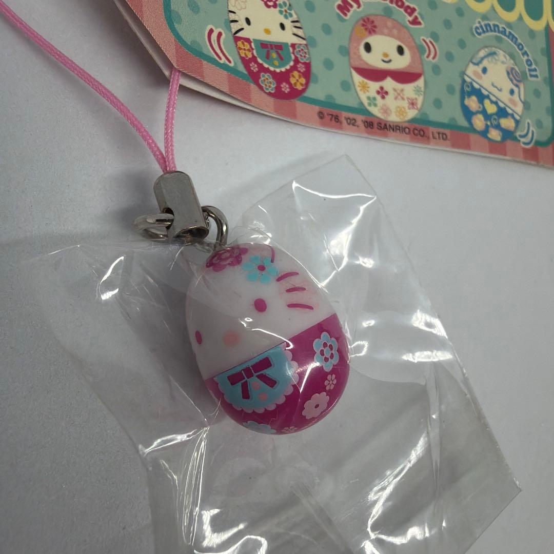 激レア】たまご携帯ミニストラップハローキティ - メルカリ