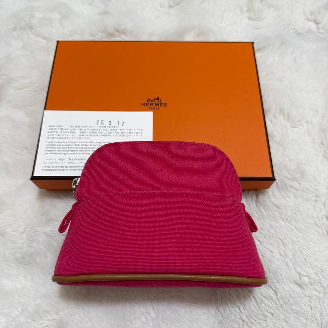 ⚠️値下げ不可⚠️【美品】HERMES ボリードポーチ ミニミニ