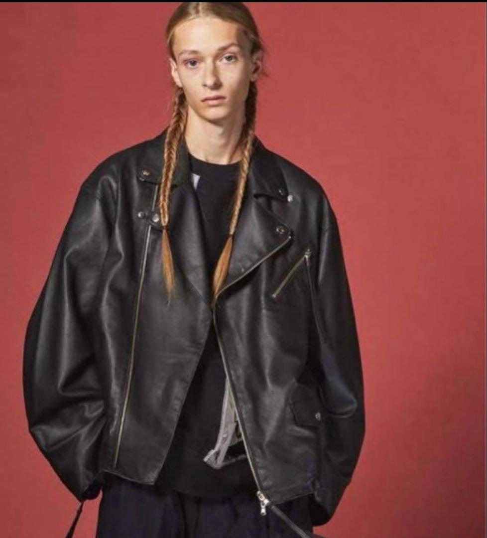 Leather Riders Jacket/レザーライダースジャケットS