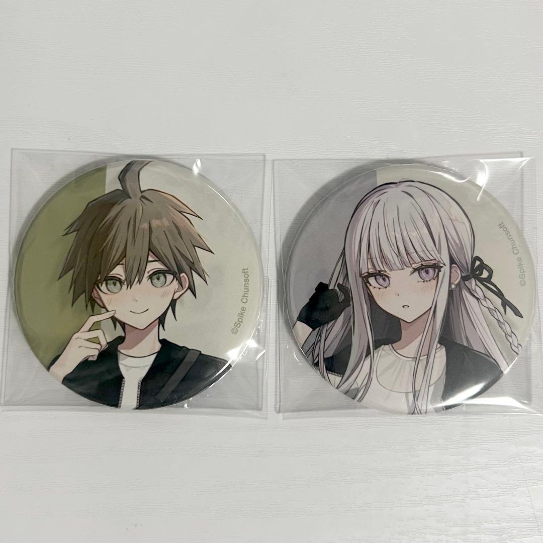 ダンガンロンパ 苗木誠 霧切響子 缶バッジ 赤倉 - メルカリ