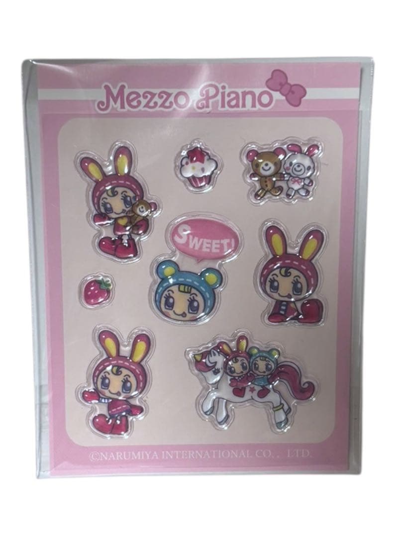 mezzo piano ベリエちゃん ボンボンドロップシール 限定品 2種セット