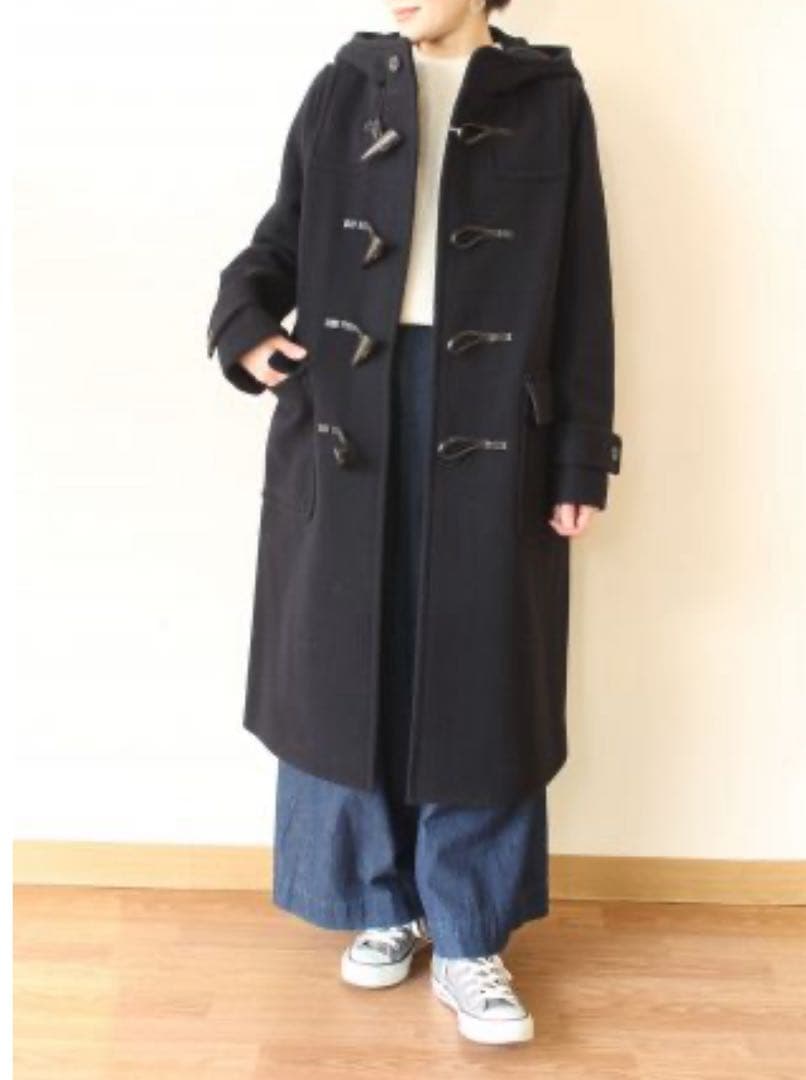 新品　TOMORROWLAND MACPHEE ウールメルトン ダッフルコート