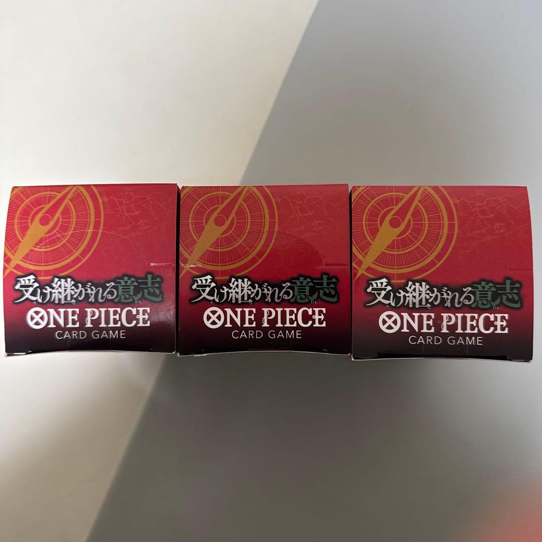テープ付 ワンピースカード 受け継がれる意志 3BOX - メルカリ
