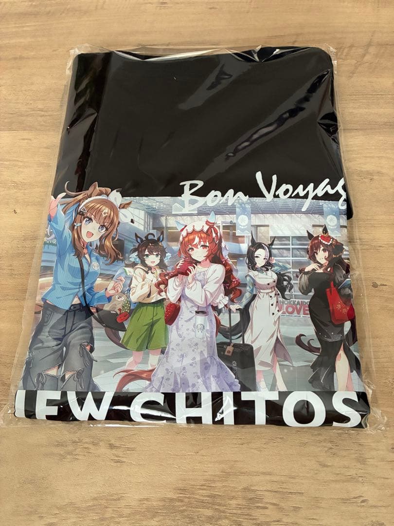 ウマ娘 トラベルポップアップストア　新千歳限定 公式BIGシルエットTシャツ