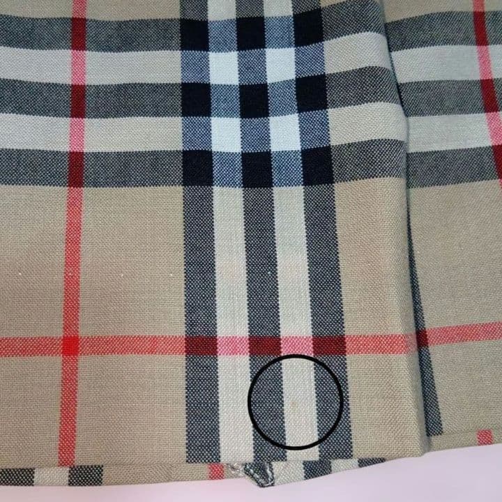 Burberrys バーバリー ノバチェック プリーツ スカート ウール ロング