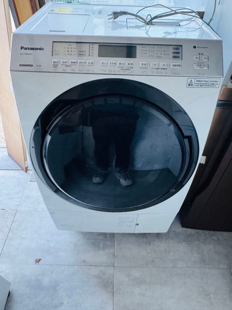 Panasonic NA-VX800AR ドラム式洗濯機 本体