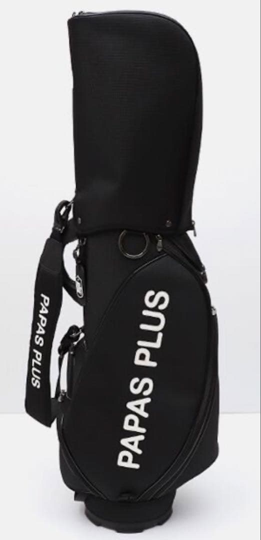 PAPAS PLUS ゴルフバッグ ブラック - メルカリ