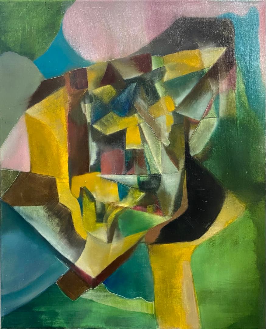 油彩画『感情のユートピア』