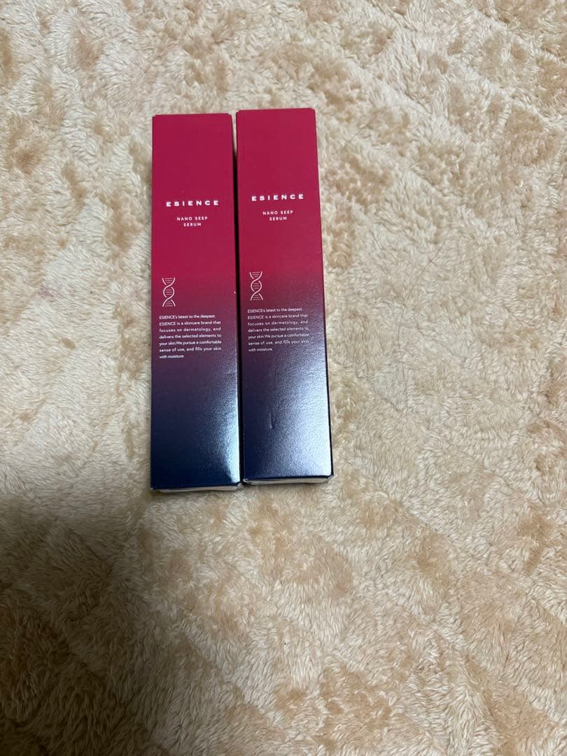 ⭐️ESIENCE ナノシープセラム　導入美容液　55g 2本セット　新品未使用⭐️ ESIENCE ナノシープセラム 炭酸泡 導入美容液 卵殻膜 ナイアシンアミド