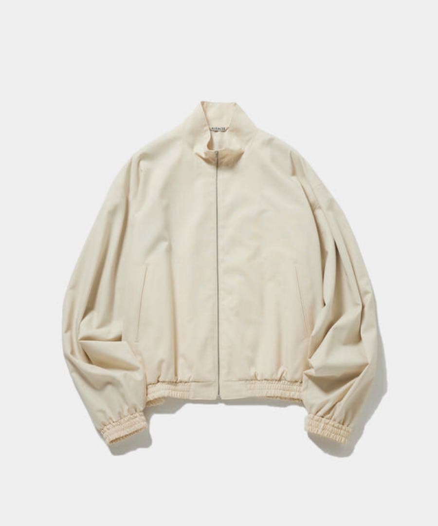 【AURALEE】 WOOL ZIP BLOUSON