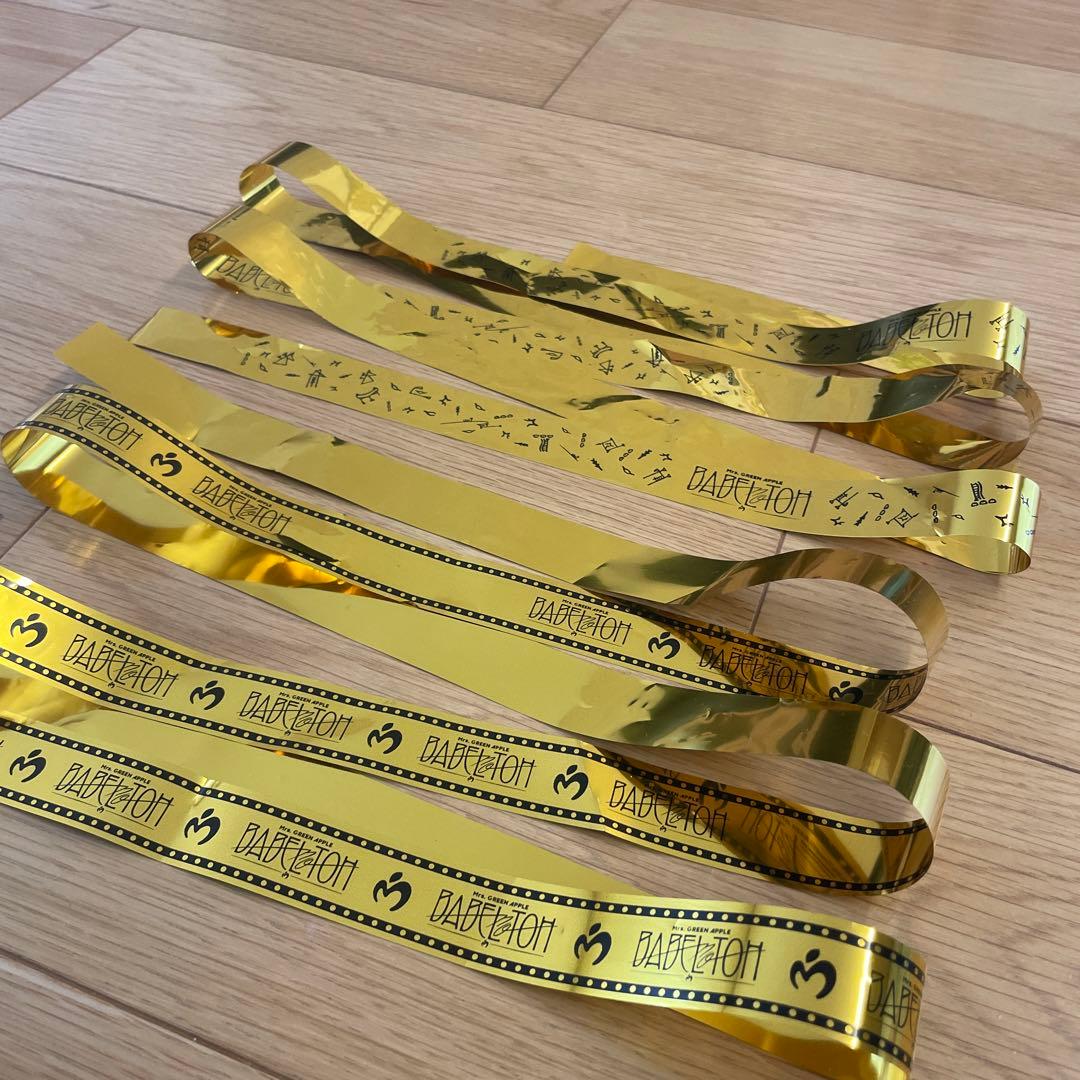 Mrs.GREEN APPLE バベルの塔 銀テープ ミセス - メルカリ