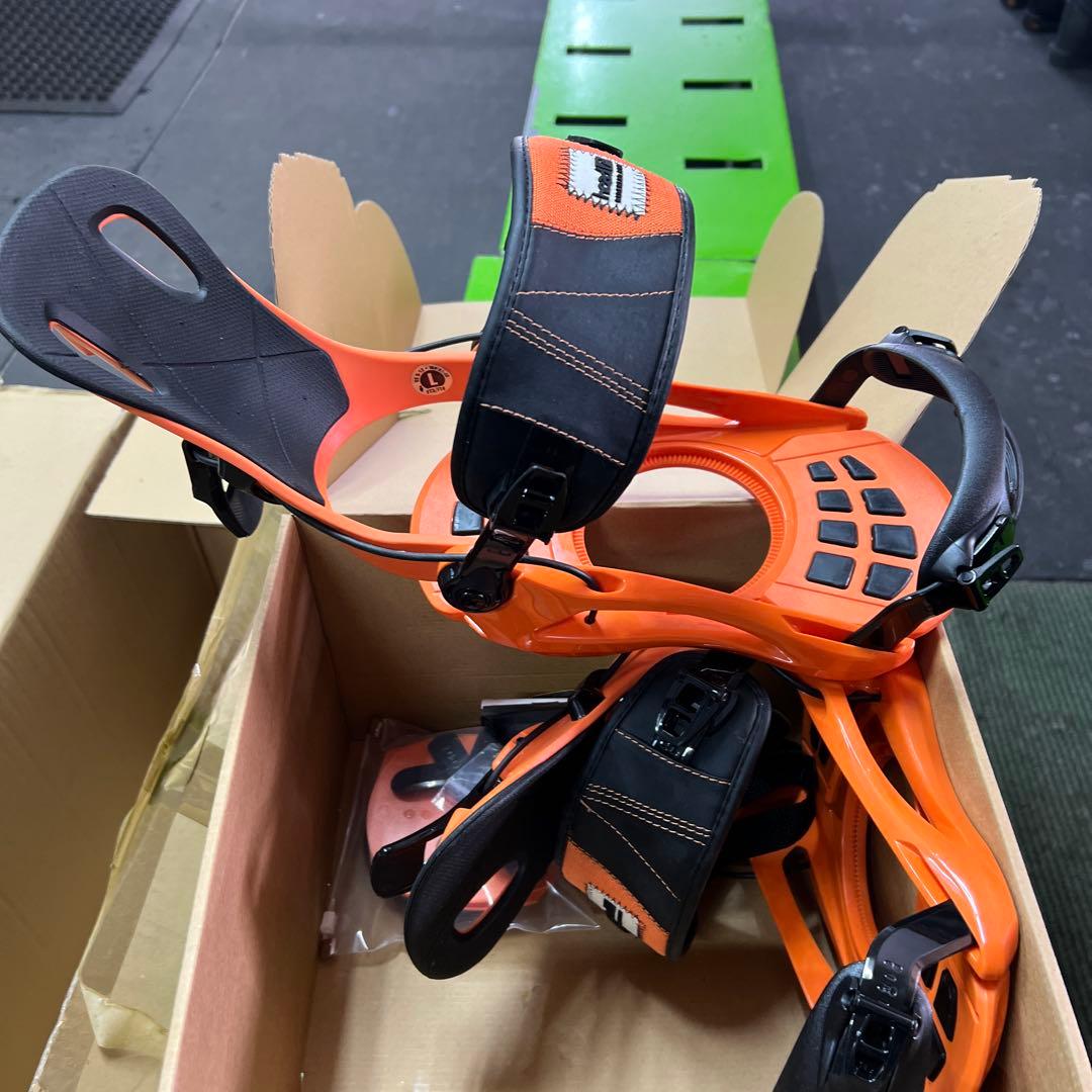 ビンディング オレンジ Lサイズ 楽天市場】ride ビンディング（カラーオレンジ）（ビンディング