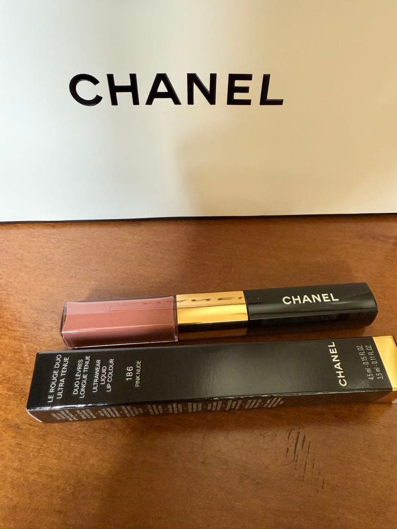 k*t様 CHANEL ル ルージュ デュオ ウルトラ トゥニュ186 新品未使