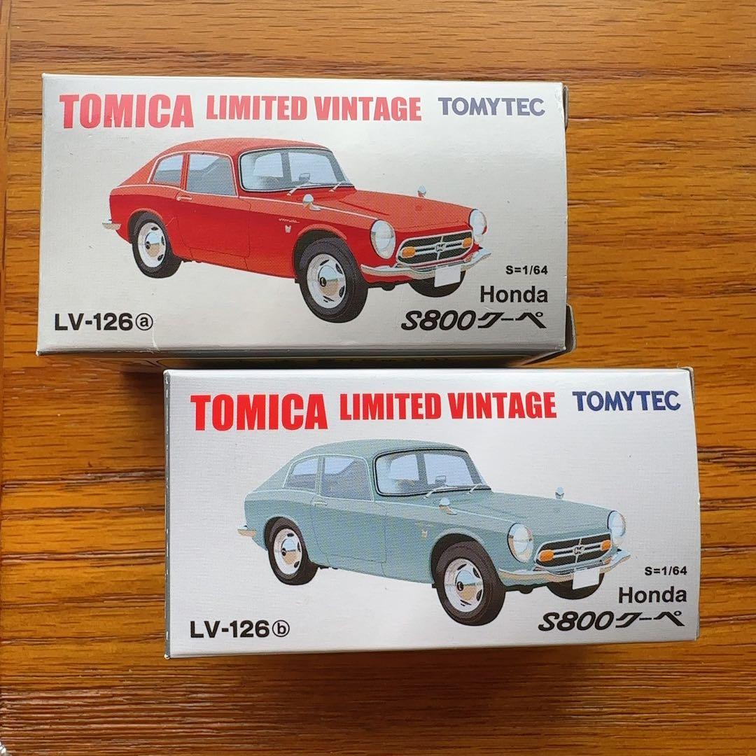 新品 トミカリミテッドヴィンテージ Honda S800 クーペ まとめ売り LV-126b Honda S800 クーペ（青） | 製品をさがす | tomica LIMITED
