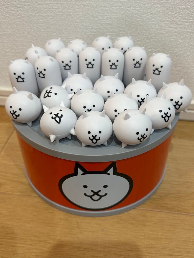 にゃんこ大戦争 一番くじ D賞 ネコカン型ケース付きミニフィギュア24