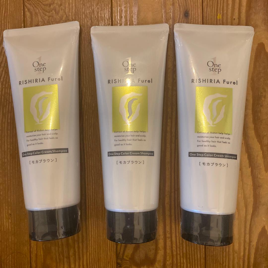 リシリアフレル　ワンステップカラークリームシャンプー モカブラウン 240g