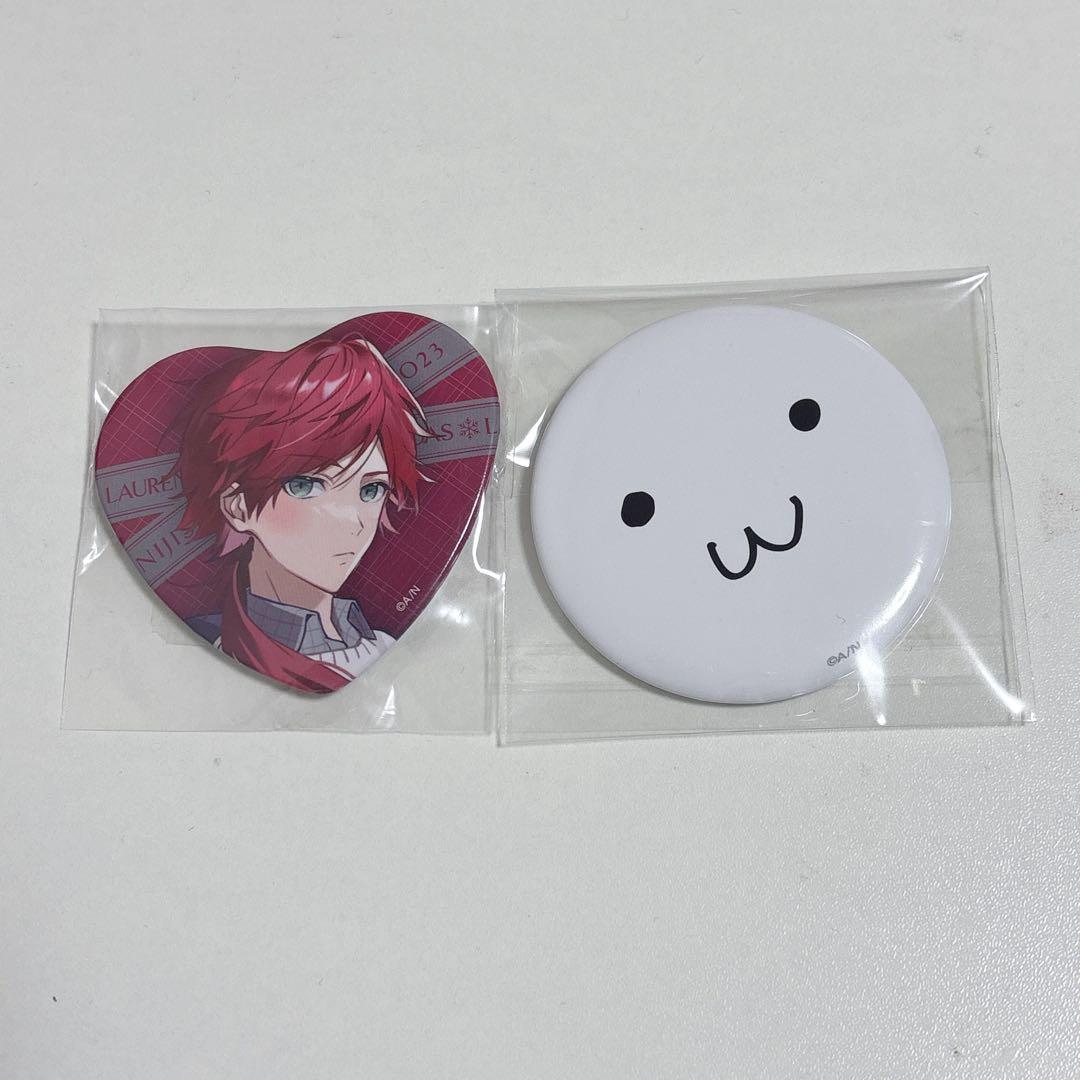 にじさんじ ローレン・イロアス 缶バッジ バレンタイン 2時だとか