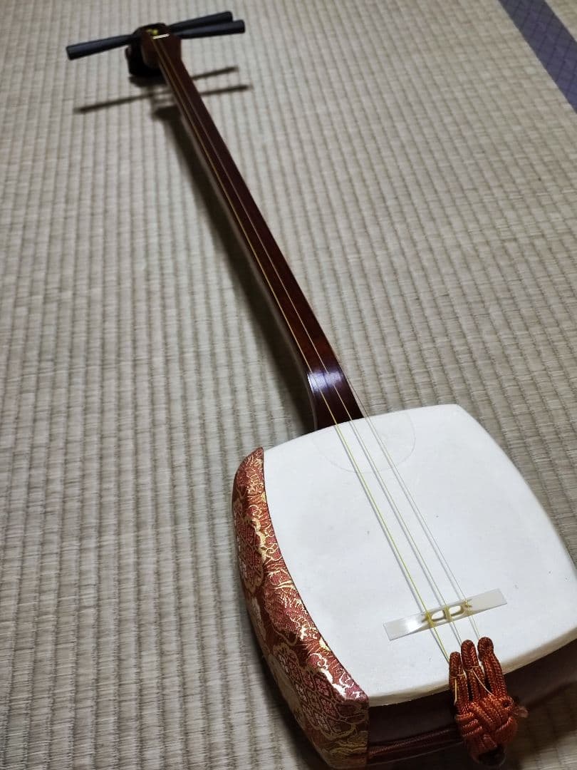 三味線 本体 駒付き 細棹