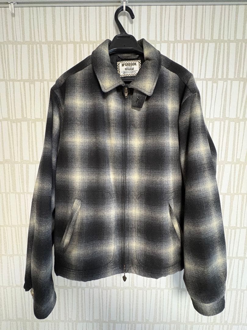 McGREGOR 別注 ドリズラージャケット オンブレチェック M McGREGOR（マックレガー）の「McGREGOR COLLECTION/マックレガー