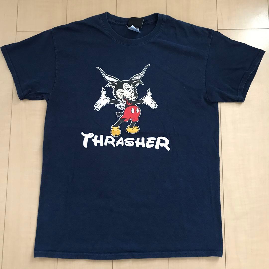 激レア ネイビー サタン ミッキー 悪魔 Tシャツ 横山健 ken 発禁